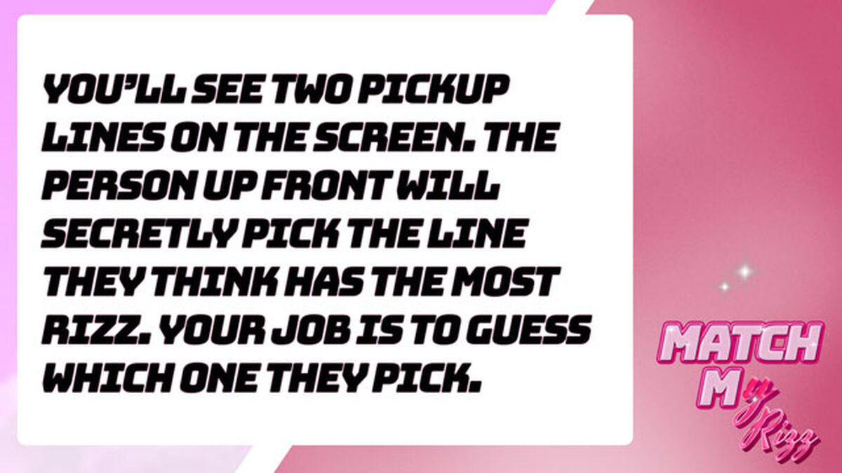 Match My Rizz image number null